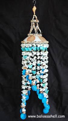 Young Blue Shell Wind Chimes