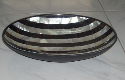 Mop Shell White And Black Raw Astry