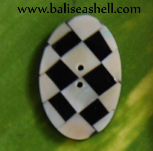 Mop Pyramid Earring With Silver