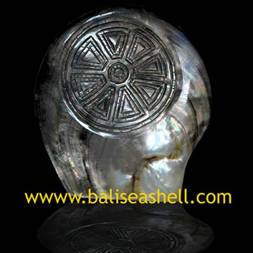 Mop Shell Silver Earring