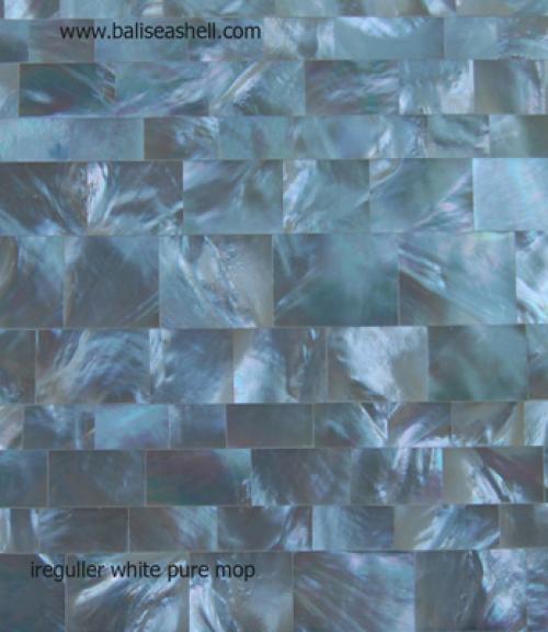 Yellow Mother of Pearl Shell Inlay Tile