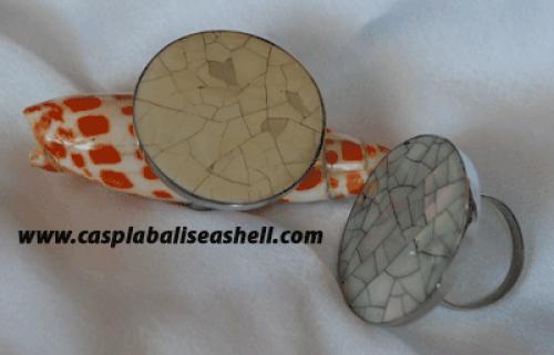 Brown Pen Shell Tile Mozaic