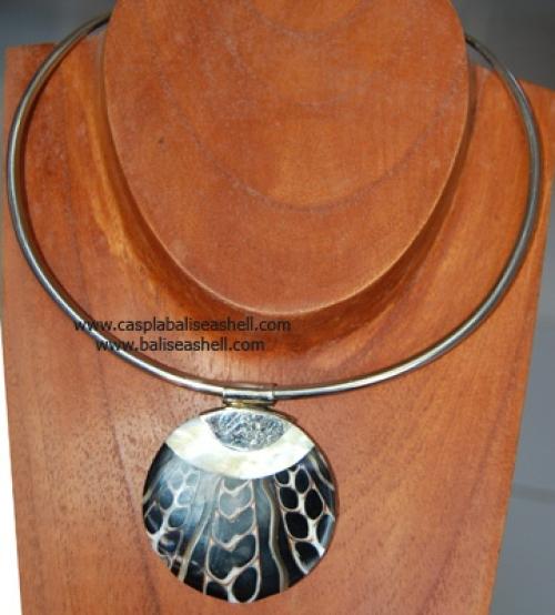 Coconut Wood with MOP Inlay Plate or Bowl 