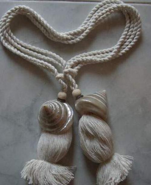 Black Pen Shell Earring