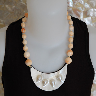 shell button from paua inlay love