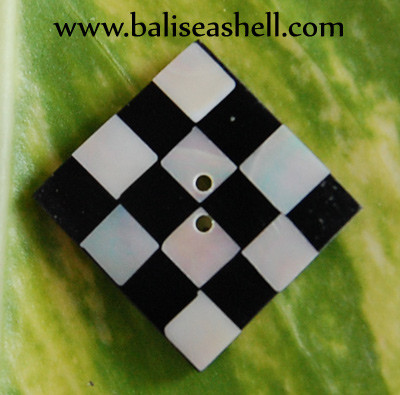 Paua And Mop Mosaic Necklace